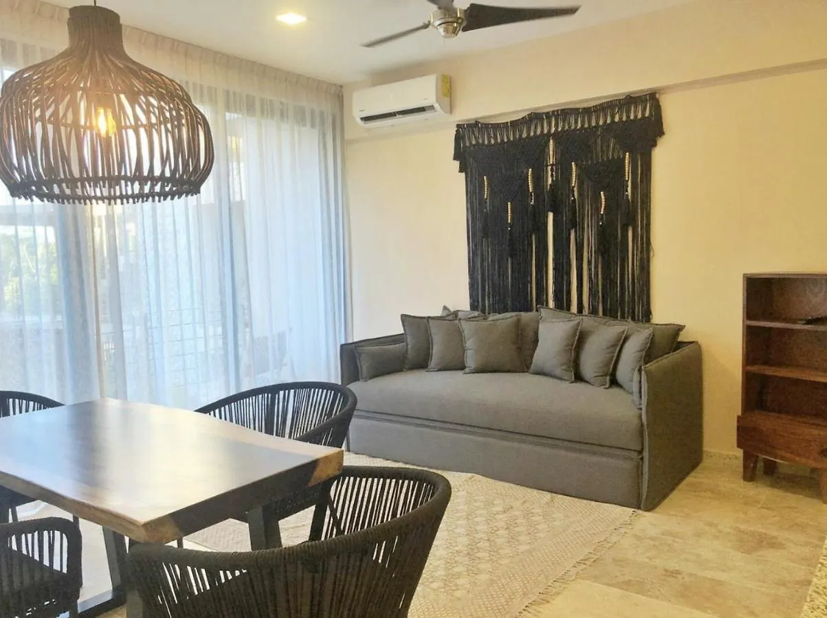 206 Amena Boho Modern Oasis Best Location&Fast Wifi Apartment Tulum