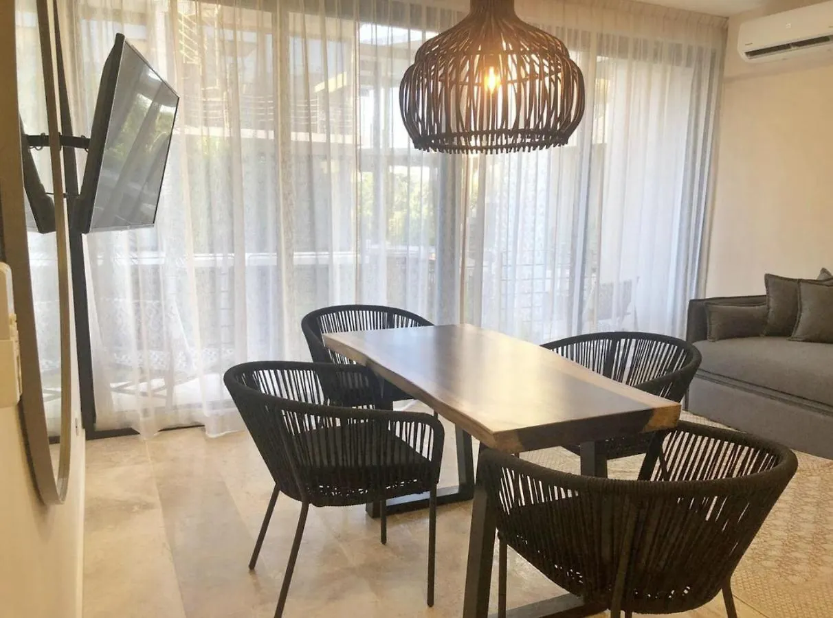 206 Amena Boho Modern Oasis Best Location&Fast Wifi Apartment Tulum Mexico
